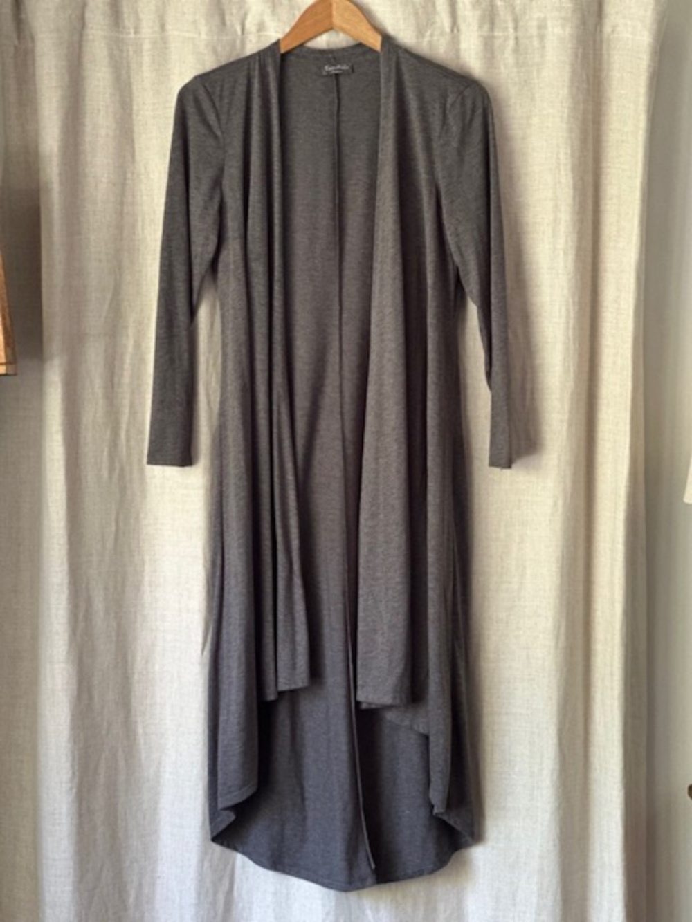 The PERFECT  Long, Lightweight, Flowing Cardigan Sweater: by Essentials